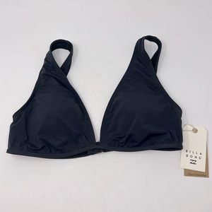 Billabong Black Bikini Swimsuit Top Size X-Large